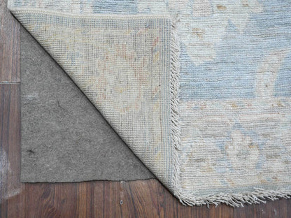 Oushak hand-knotted wool rug in Blue, 2'10" x 15'5", SKU O089007