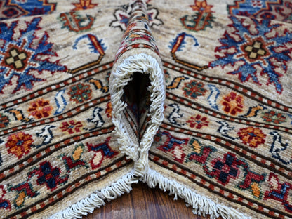 Grey 9'0" x 12'3" Tribal Hand knotted Wool Rug - Sku: O089103