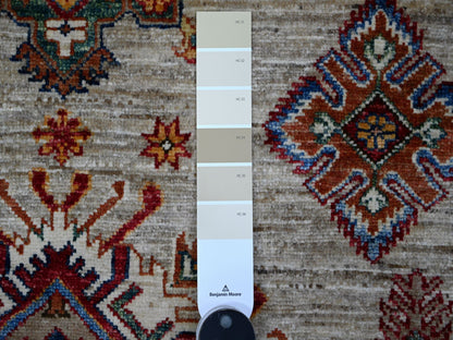 Grey 9'0" x 12'3" Tribal Hand knotted Wool Rug - Sku: O089103