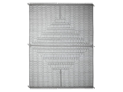 Ivory 11'9" x 15'8" Tribal Hand knotted Wool Rug - Sku: O089136
