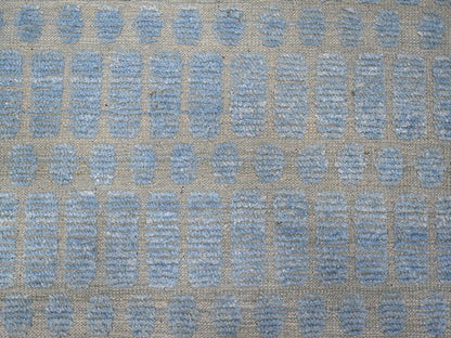 Tribal hand-knotted wool rug in Blue, 11'9" x 15'1", SKU O089169