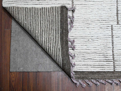 Ivory 11'11" x 16'2" Tribal Hand knotted Wool Rug - Sku: O089193