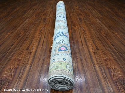 Grey 6'0" x 8'8" Tribal Hand knotted Wool Rug - Sku: O089233