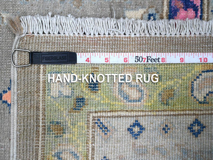 Grey 6'0" x 8'8" Tribal Hand knotted Wool Rug - Sku: O089233