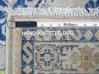 Grey 4'9" x 6'9" Tribal Hand knotted Wool Rug - Sku: O089238