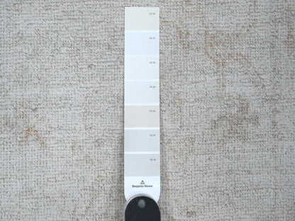 Grey 2'5" x 13'7" Oushak And Peshawar Hand knotted Wool Rug - Sku: O089280