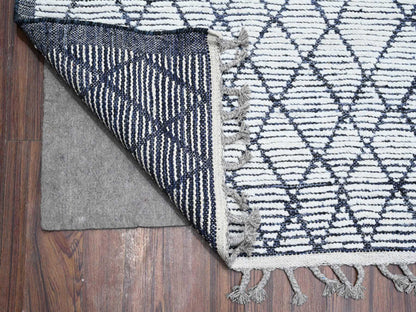 Ivory 9'1" x 12'4" Tribal Hand knotted Wool Rug - Sku: O089334