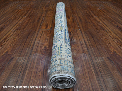 Grey 4'11" x 6'8" Tribal Hand knotted Wool Rug - Sku: O089340