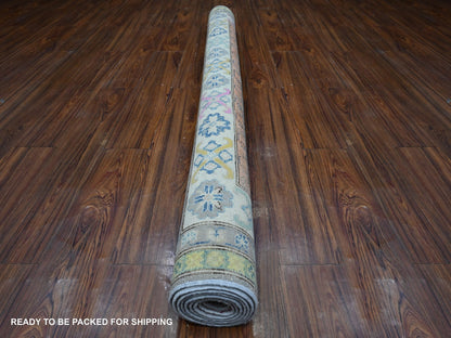 Grey 5'11" x 8'5" Tribal Hand knotted Wool Rug - Sku: O089344