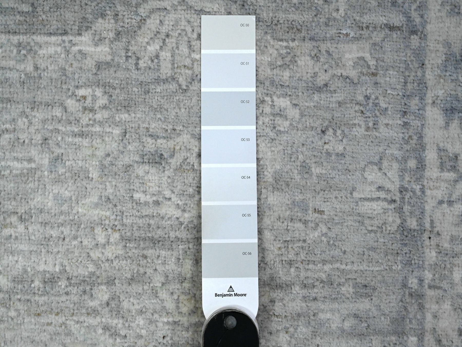 Peshawar hand-knotted wool runner in Gray, 2'6" x 17'9", SKU O089374