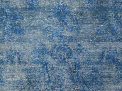 Kerman Vintage hand-knotted wool rug in Blue, 9'5" x 12'10", SKU O089451
