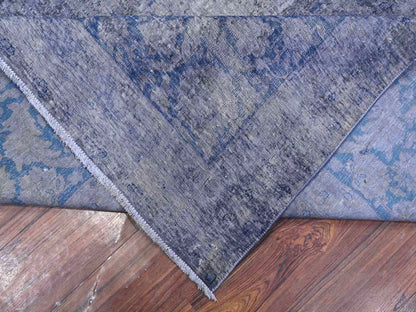 Kerman Vintage hand-knotted wool rug in Overdyed, 9'11" x 13'0", SKU O089480