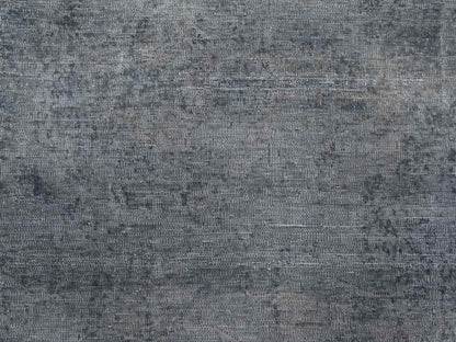 Overdyed 9'6" x 12'5" Vintage Hand knotted Wool Rug - Sku: O089481