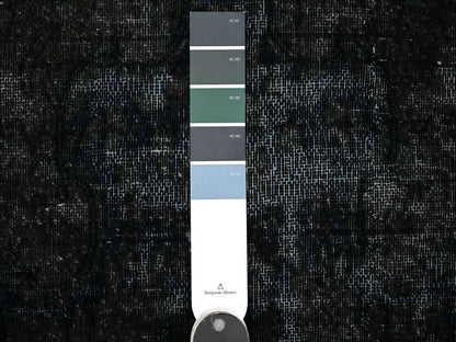 Grey 7'4" x 13'3" Vintage Hand knotted Wool Rug - Sku: O089547
