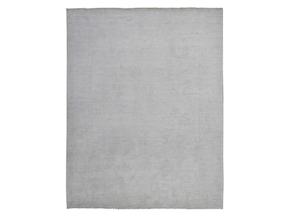 Ivory 8'10" x 11'4" Oushak And Peshawar Hand knotted Wool Rug - Sku: O089645