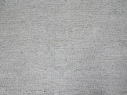 Ivory 8'10" x 11'4" Oushak And Peshawar Hand knotted Wool Rug - Sku: O089645