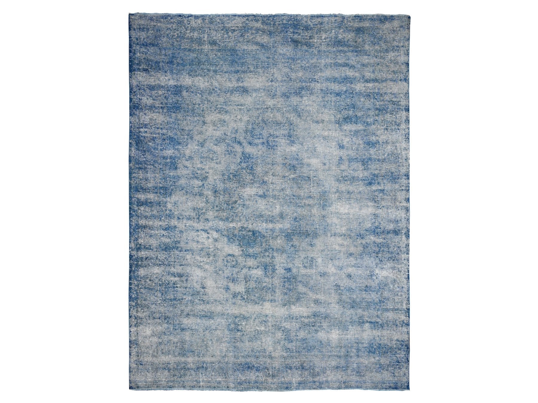 Kerman Vintage hand-knotted wool rug in Overdyed, 9'5" x 12'7", SKU O089654