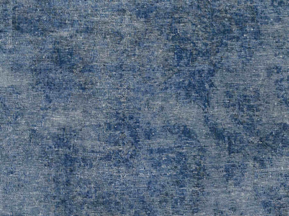 Overdyed 9'5" x 12'7" Vintage Hand knotted Wool Rug - Sku: O089654