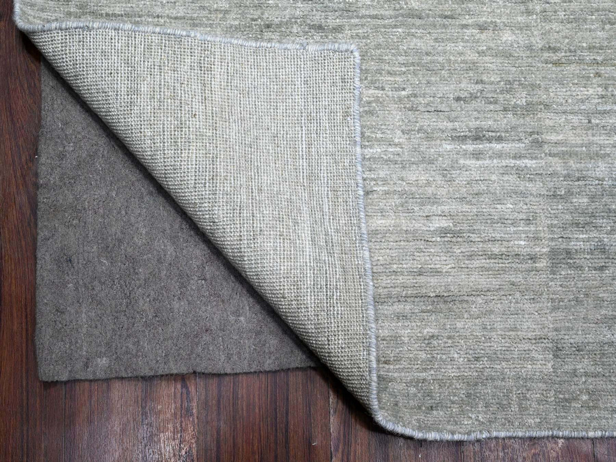 Peshawar Modern / Contemporary hand-knotted wool rug in Gray, 8'8" x 11'9", SKU O089655