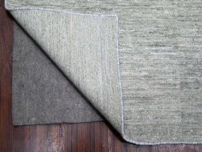 Peshawar Modern / Contemporary hand-knotted wool rug in Gray, 8'8" x 11'9", SKU O089655