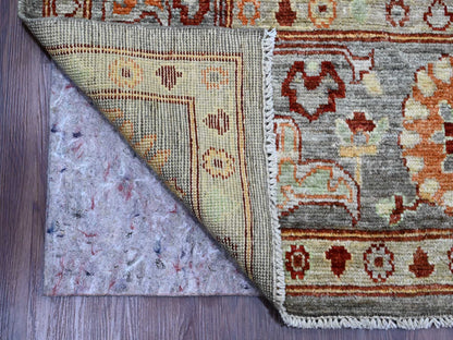 Oushak Oushak hand-knotted wool rug in Gray, 7'10" x 9'9" — SKU O089759 (view 4)