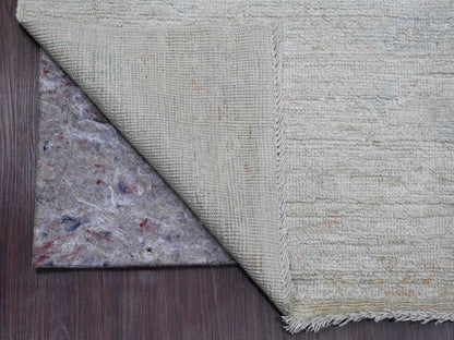 Oushak Oushak hand-knotted wool rug in Gray, 7'11" x 9'7" — SKU O089766 (view 4)