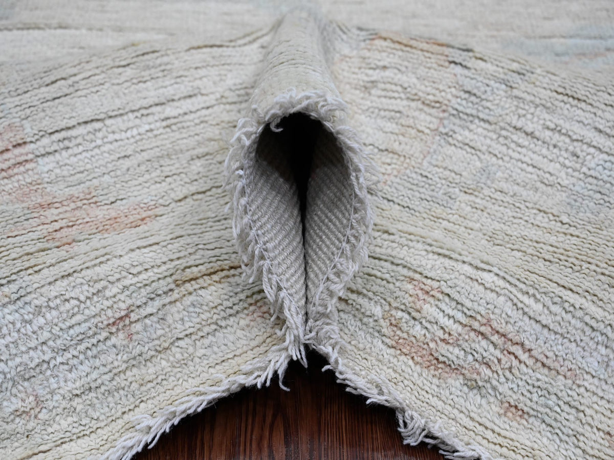 Oushak Oushak hand-knotted wool rug in Gray, 7'11" x 9'7" — SKU O089766 (view 5)