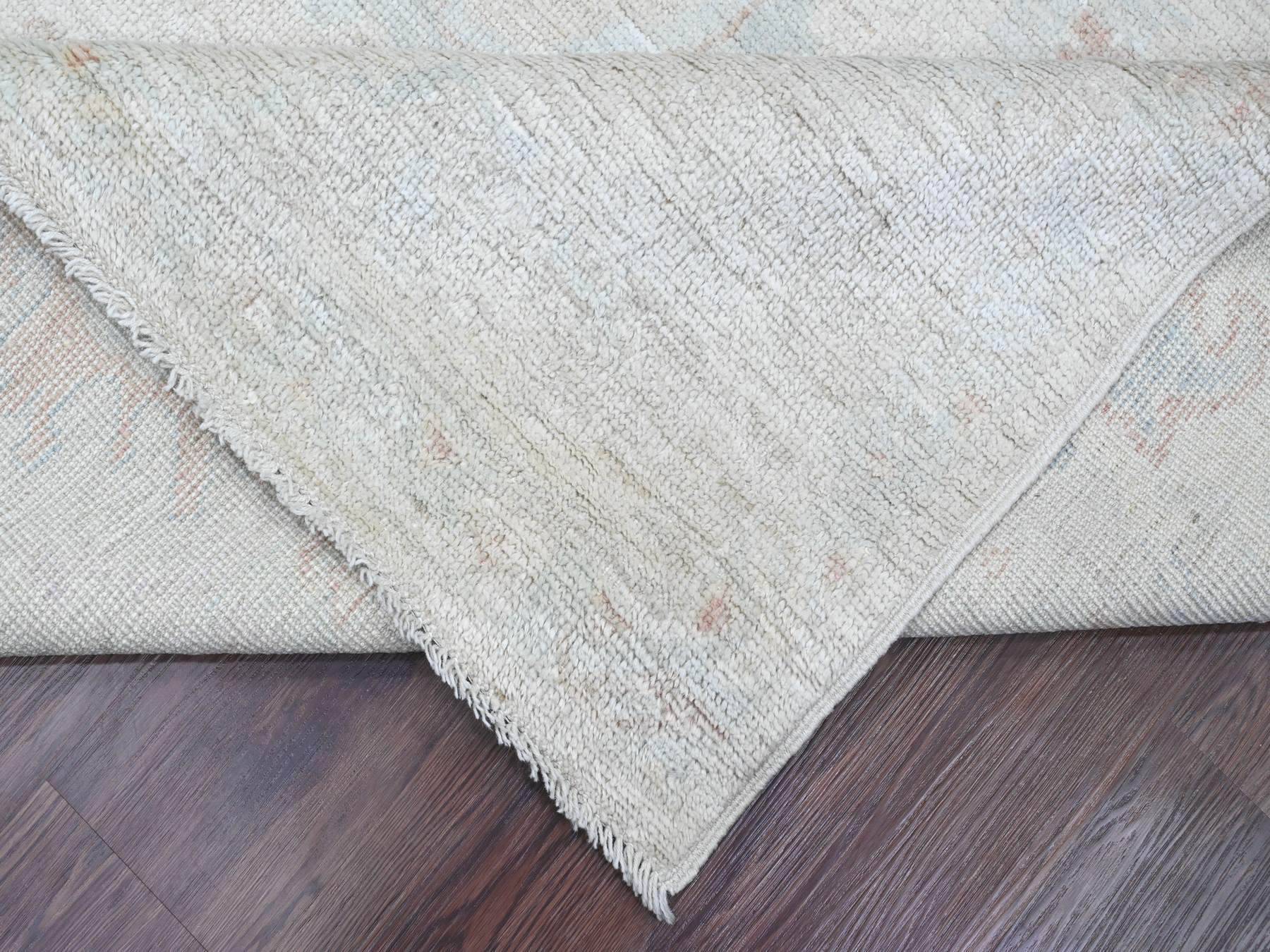 Oushak Oushak hand-knotted wool rug in Gray, 7'11" x 9'7" — SKU O089766 (view 6)