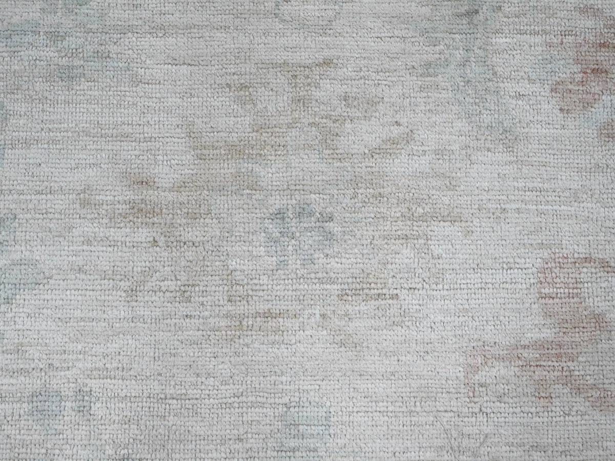 Oushak Oushak hand-knotted wool rug in Gray, 7'11" x 9'7" — SKU O089766 (view 8)