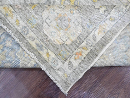 Oushak Oushak hand-knotted wool rug in Gray, 8' x 9'7" — SKU O089769 (view 6)