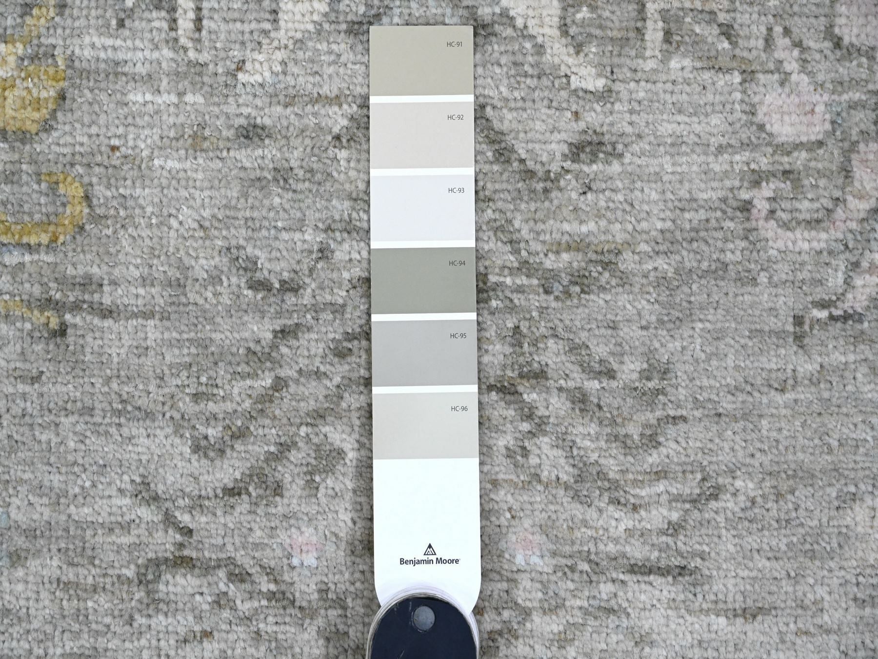 Oushak Oushak hand-knotted wool rug in Gray, 8' x 9'7" — SKU O089769 (view 7)