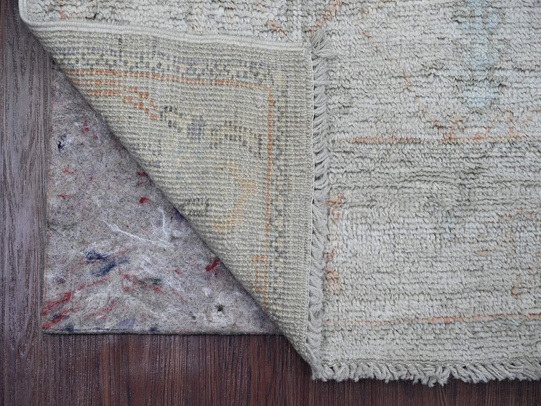 Oushak Oushak hand-knotted wool runner in Gray, 2'8" x 9'8" — SKU O089900 (view 2)