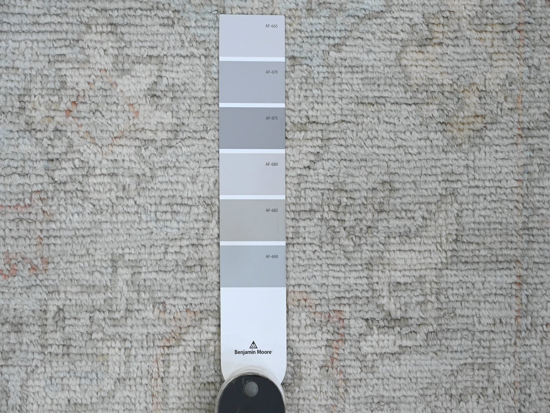 Oushak Oushak hand-knotted wool runner in Gray, 2'8" x 9'8" — SKU O089900 (view 3)