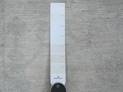 Oushak Oushak hand-knotted wool runner in Gray, 2'7" x 11'7" — SKU O089903 (view 3)