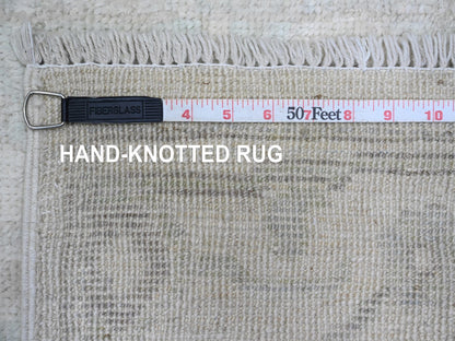 Oushak Oushak hand-knotted wool runner in Gray, 2'7" x 11'7" — SKU O089903 (view 6)