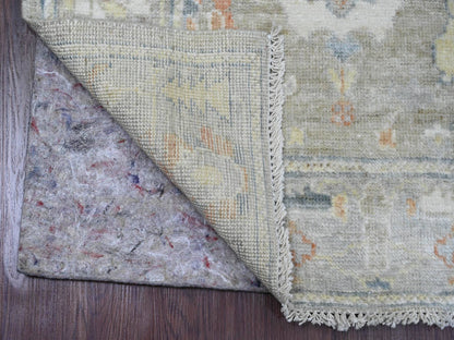 Oushak Oushak hand-knotted wool runner in Gray, 2'8" x 11'8" — SKU O089922 (view 2)