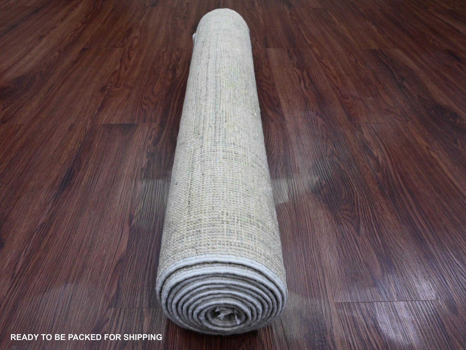 Oushak Oushak hand-knotted wool runner in Gray, 2'9" x 9'7" — SKU O089946 (view 4)