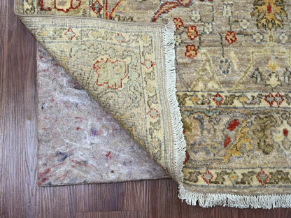 Peshawar Oushak hand-knotted wool rug in Gray, 3'10" x 5'9" — SKU O089971 (view 2)