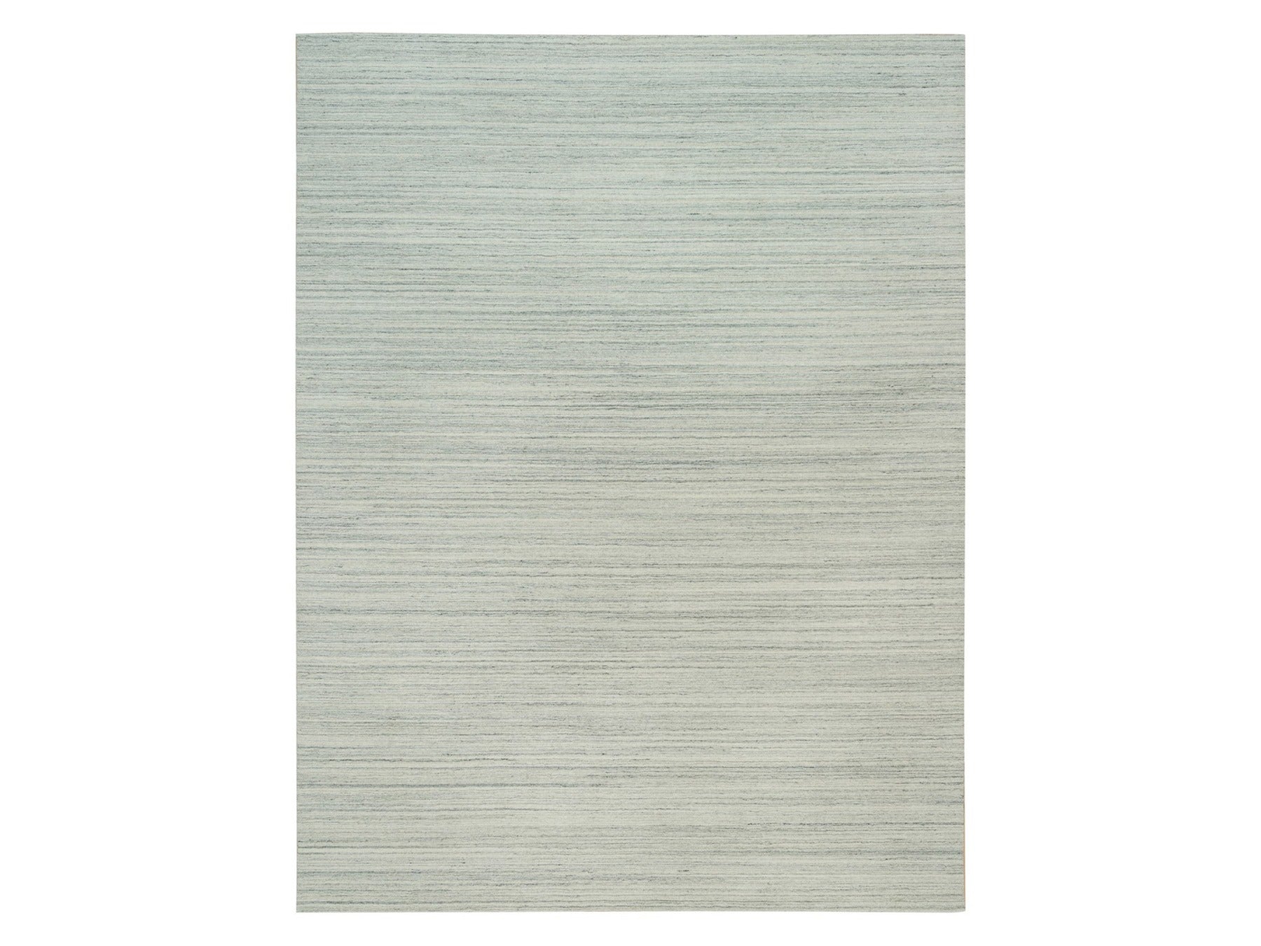 Modern / Contemporary hand-knotted wool rug in Ivory, 9'1" x 11'11" — SKU O090126