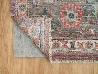 Red 13'10" x 17'9" Tribal Hand knotted Wool Rug - Sku: O090137