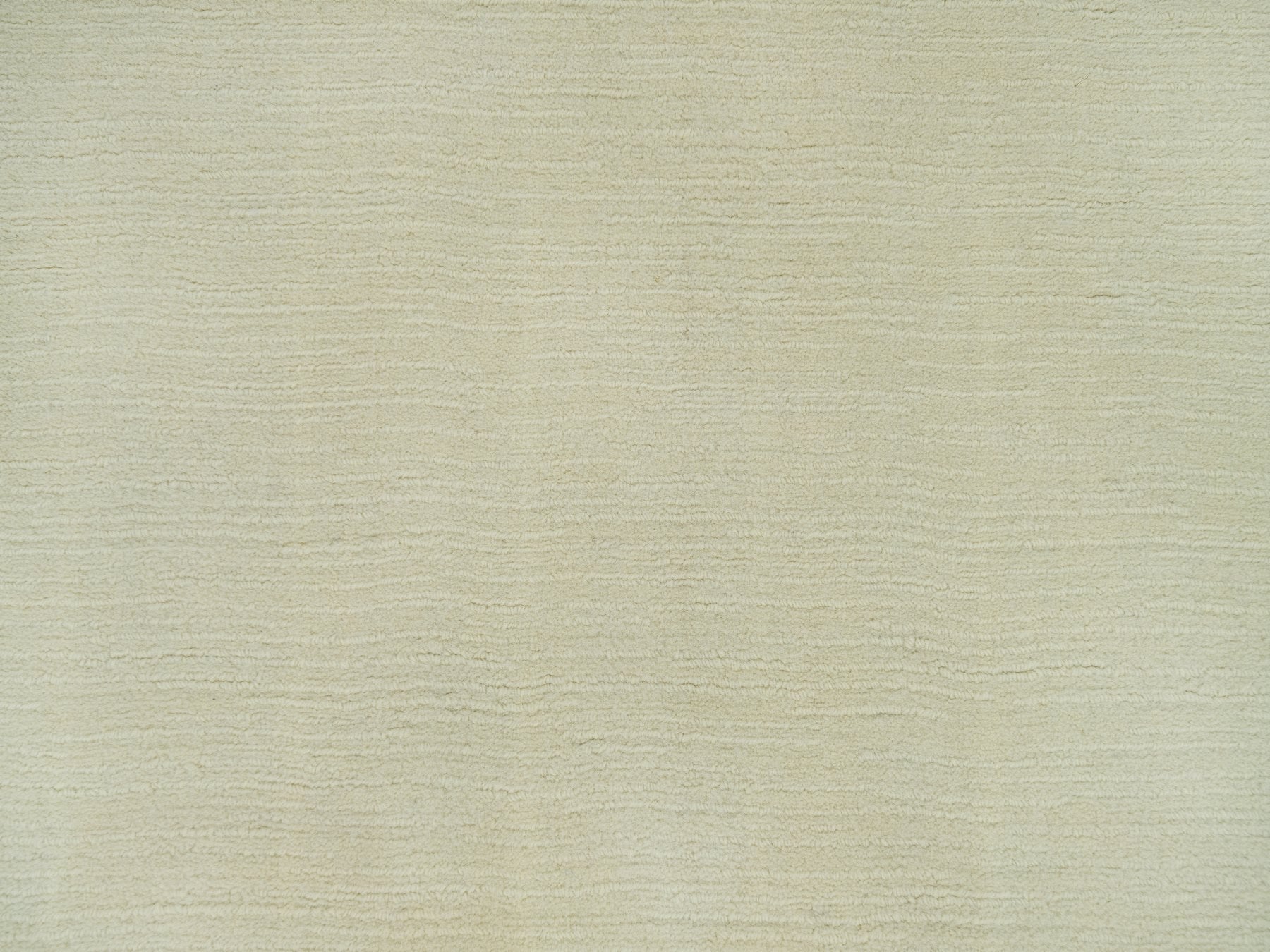 Modern / Contemporary hand-knotted wool/plant based silk rug in Ivory, 2' x 3' — SKU O090174 (view 5)