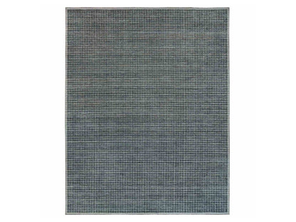 Modern / Contemporary hand-knotted wool rug in Gray, 12' x 14'9" — SKU O090188