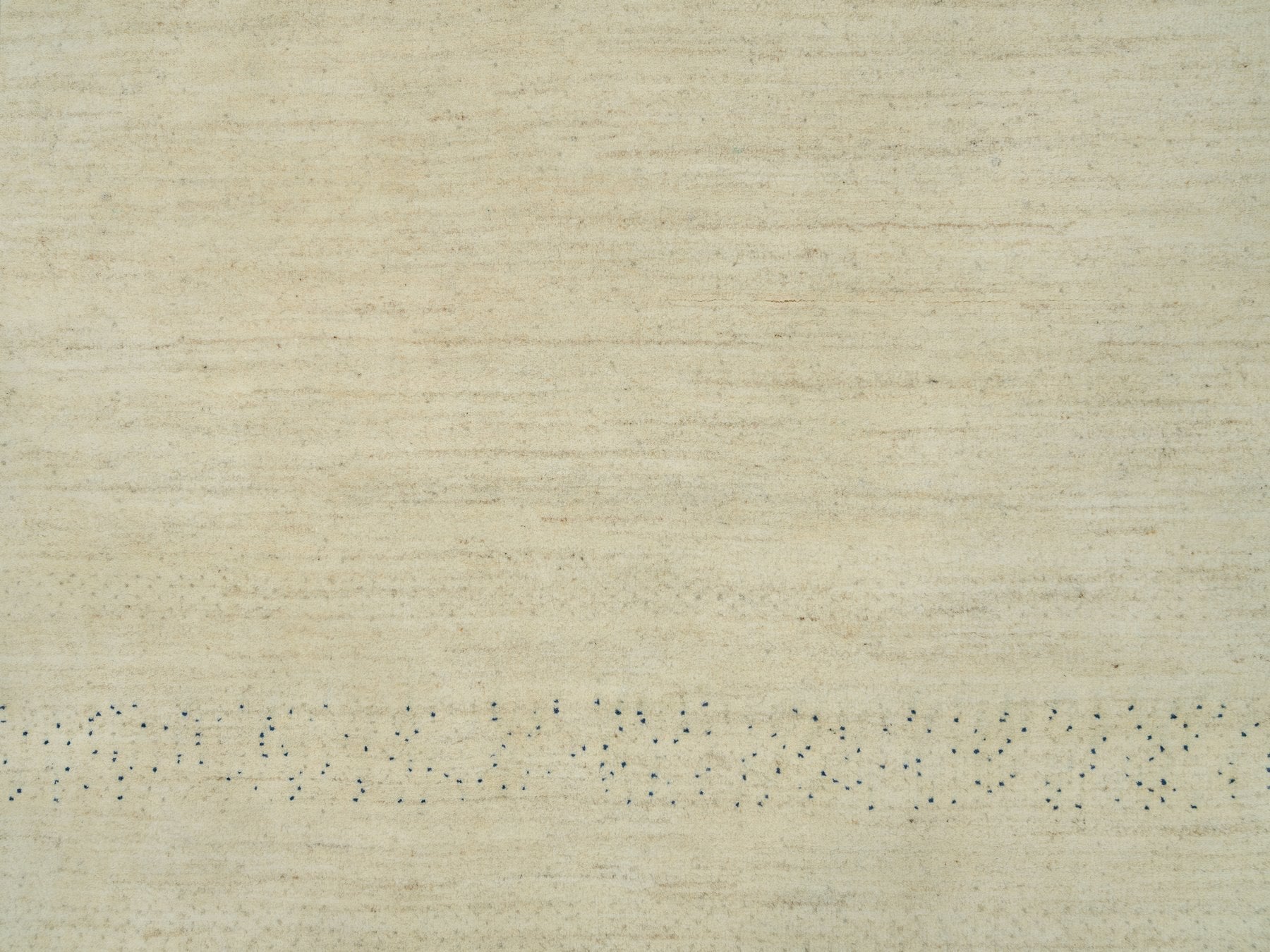 Gabbeh Modern / Contemporary hand-knotted wool rug in Ivory, 8'9" x 11'8" — SKU O090393 (view 8)