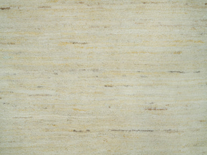 Gabbeh Modern / Contemporary hand-knotted wool runner in Ivory, 2'7" x 10' — SKU O090401 (view 5)