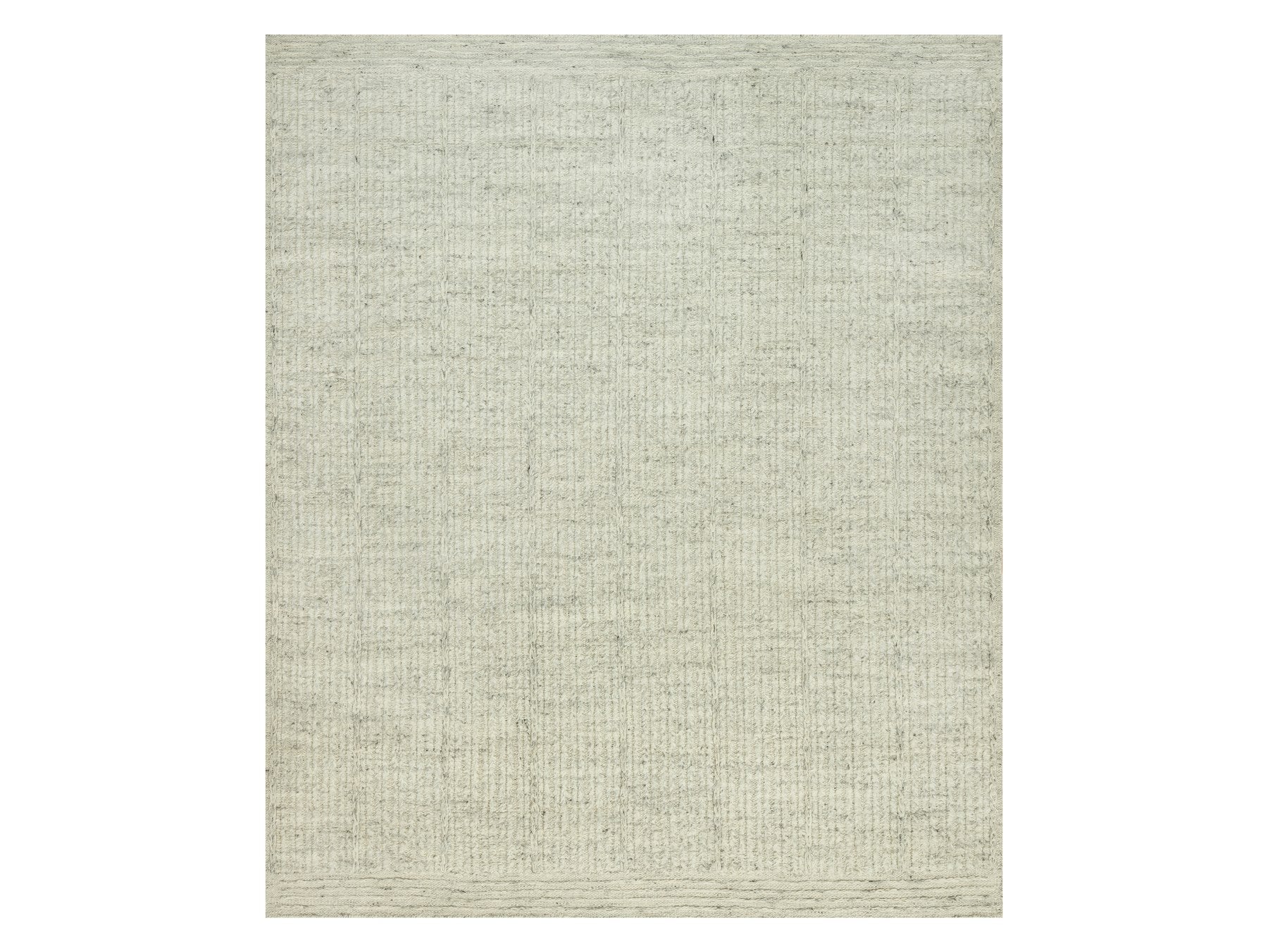 Flatweave / Kilim hand-knotted wool rug in Gray, 8'3" x 10'0", SKU O090466