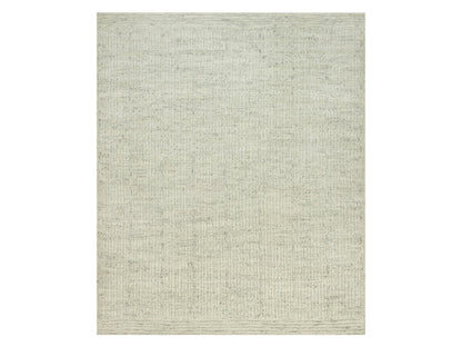 Grey 8'3" x 10'0" Flatweave / Kilim Hand woven Wool Rug - Sku: O090466