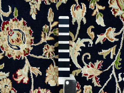 Nain Traditional hand-knotted wool rug in Blue, 8'0" x 10'3", SKU O090498