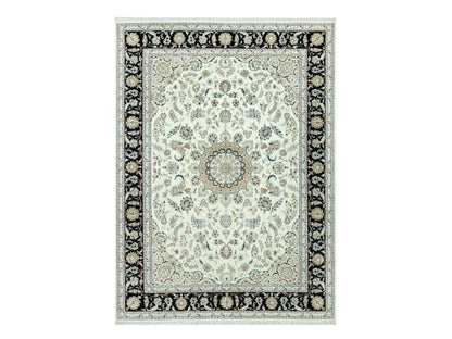 Ivory 8'11" x 12'2" Fine Oriental Hand knotted Wool Rug - Sku: O090585