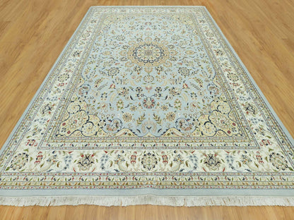 Nain Traditional hand-knotted wool rug in Blue, 11'6" x 15'6", SKU O090608
