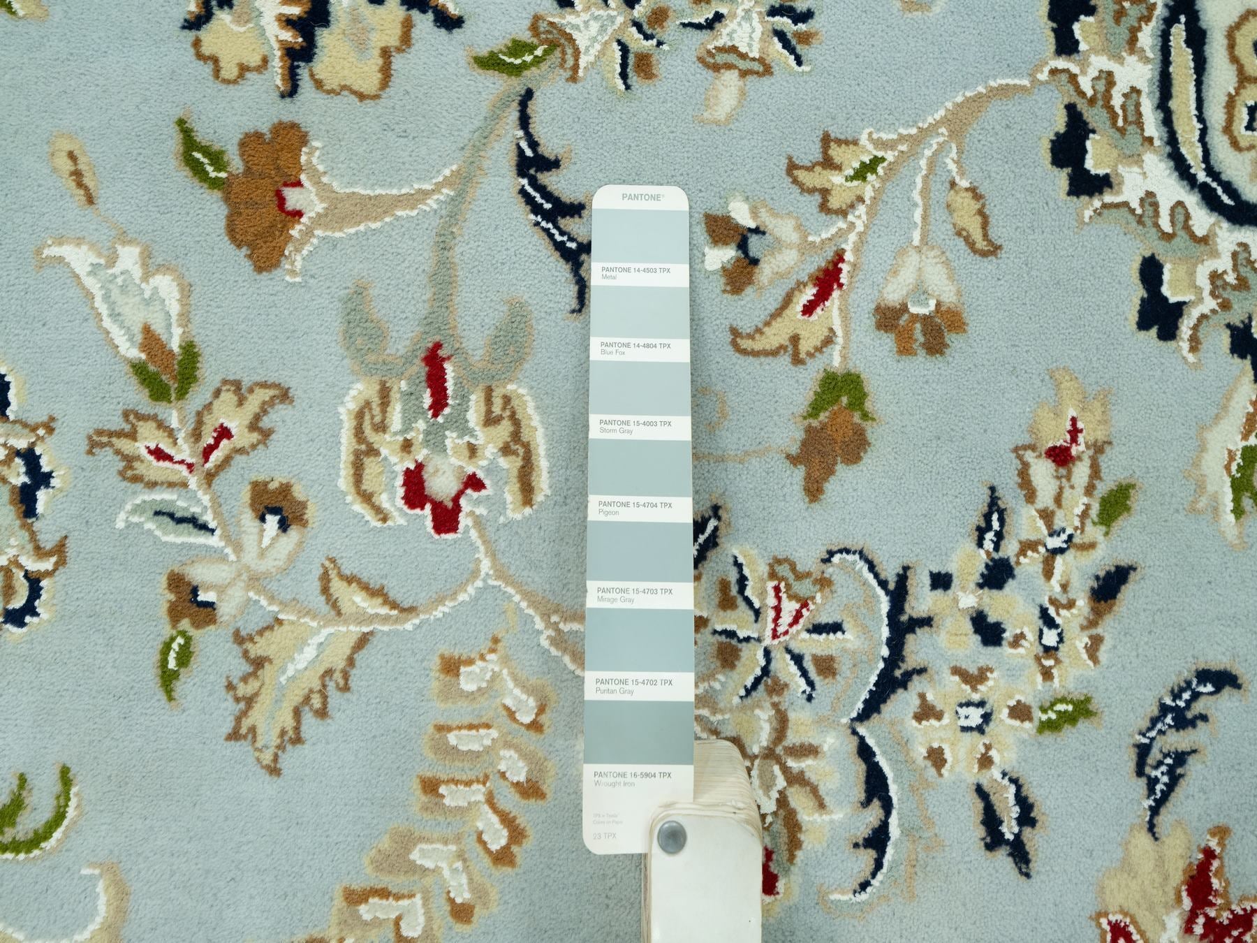 Nain Traditional hand-knotted wool rug in Blue, 11'6" x 15'6", SKU O090608